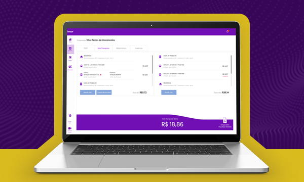 compra de vale-transporte