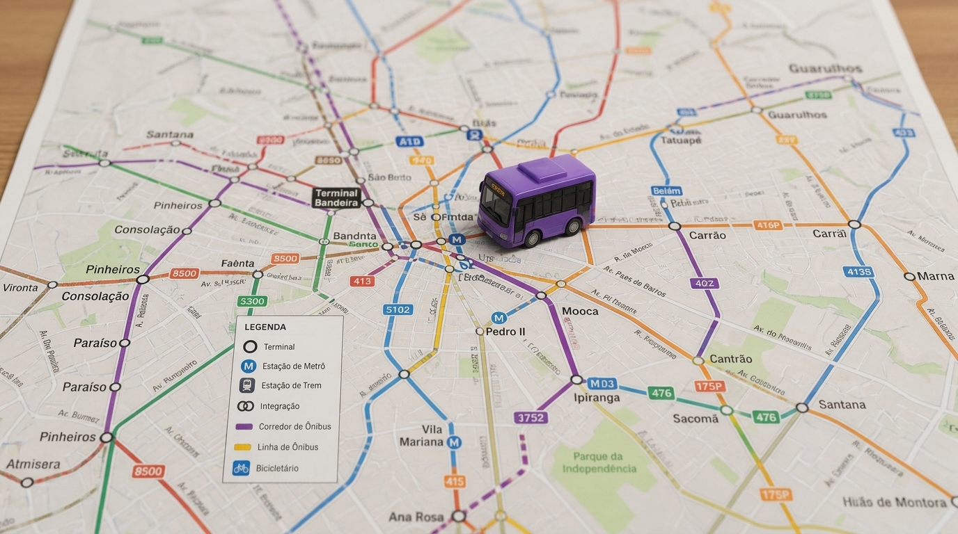 roteirização de vale-transporte